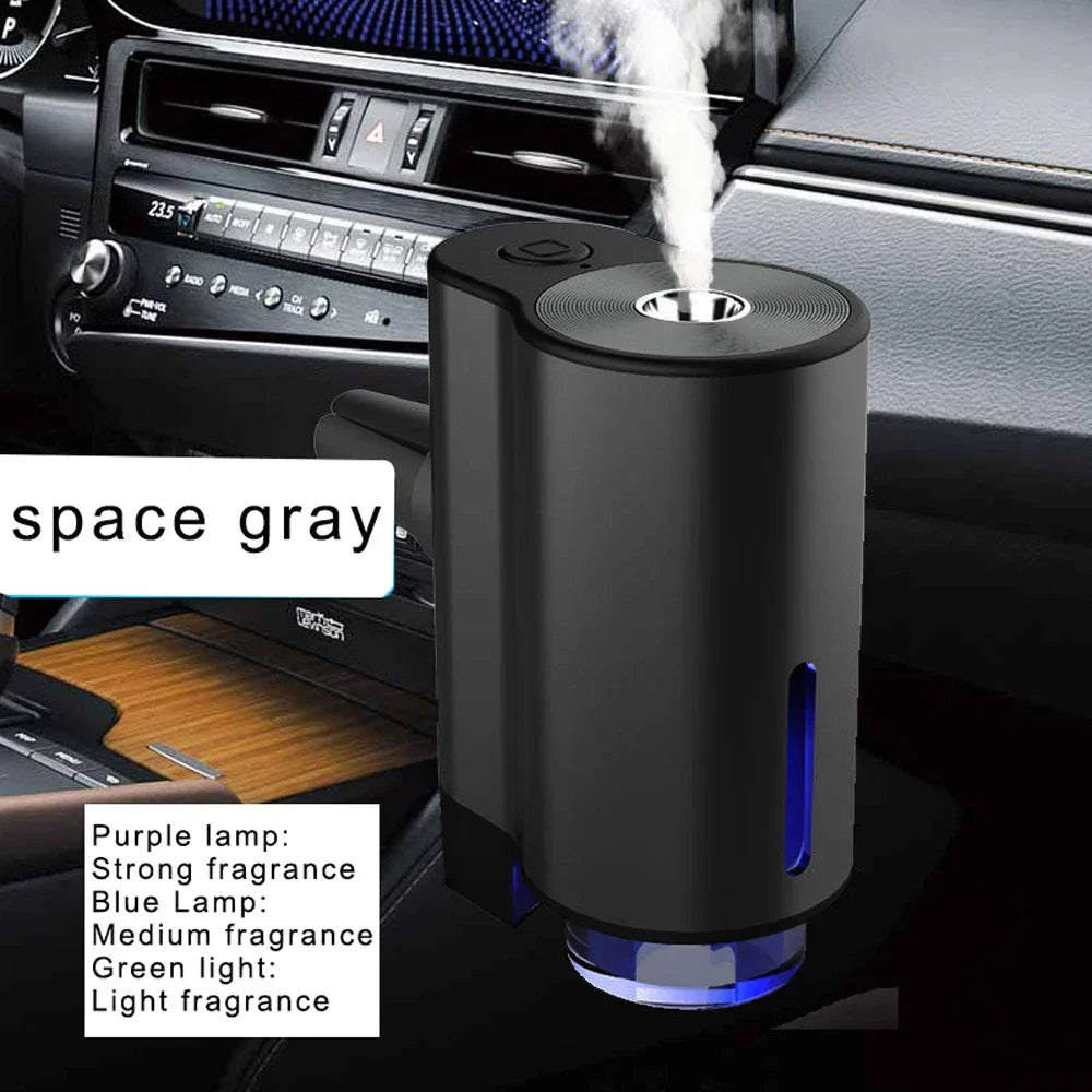Car Air Freshener Aroma Diffuser With 3 Essential Oils